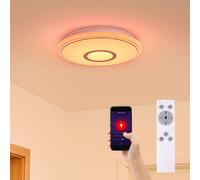 Plafonnier Ciel Étoilé Lampe de Chambre à Coucher 40cm Dimmbar Smart LED Éloigné