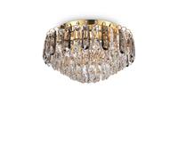 Plafonnier Classique en Cristal Or DL0059
