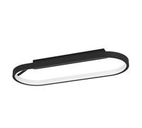 Plafonnier CODRIALES LED 27W en aluminium noir 790x300x116mm