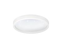 Plafonnier connecté MONTEMORELOS-Z LED 17,8W en aluminium blanc D420mm