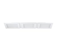Plafonnier connecté PADROGIANO-Z LED 42,5W en acier blanc 1200x300x50mm