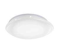 Plafonnier connecté SILERAS-Z LED 3X11W en acier blanc D600mm