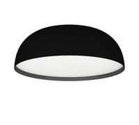 Plafonnier connecté TOLLOS-Z LED 3X7,5W en aluminium et acier noir et blanc D400mm
