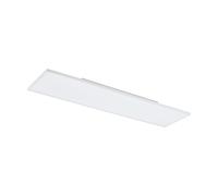 Eglo connect.z Panneau LED connecté Turcona-Z, plafonnier 120 x 30 cm, lampe de plafond intelligente ZigBee contrôlable par appli et commande vocale, blanc chaud - froid, RGB, dimmable