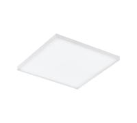 Plafonnier connecté TURCONA-Z LED 6X5,4W en acier et aluminium blanc 600x600x75mm