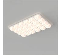 Plafonnier Créatif À Bulles, Plafonnier Style Crème Épuré, Ambiance Chaleureuse Et Romantique, Idéal Pour Salle À Manger, Salon Ou Chambre, Lustre 120 Cm/90 Cm