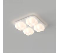Plafonnier Créatif À Bulles, Plafonnier Style Crème Épuré, Ambiance Chaleureuse Et Romantique, Idéal Pour Salle À Manger, Salon Ou Chambre, Lustre 120 Cm/40 Cm