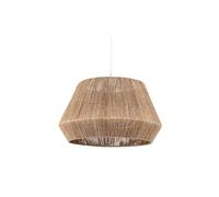 Plafonnier Crismilda en 100% jute avec finition naturelle, Ø 50 cm
