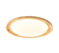 Plafonnier de Chambre à Coucher Moderne à LED, Lampe de Plafond Ronde Solide encastrée - intensité Variable avec 3 Couleurs près du luminaire de Plafond (B, 17,3