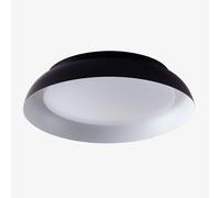 Plafonnier De Plafond Led Pour Extérieur En Acier Azanuy Noir Noir