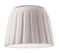 Plafonnier Deckenleuchte Blanc Céramique Ø 40cm H:29cm Main E27 Cuisine Couloir