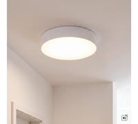 Plafonnier Deckenleuchte Détecteur de Mouvement Blanc 3x E14 Ø 40,5cm H:9cm