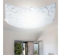 Plafonnier en verre salon salle à manger éclairage fleurs fleurs lampe design