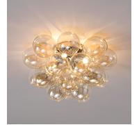 Plafonnier design grappe de 17 verres - Bartali