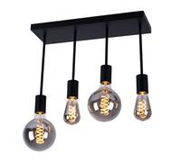 Plafonnier design rétro salon salle à manger éclairage lampe spot VINTAGE noir