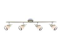 Plafonnier design salle à manger spot en verre faisceau lumineux orientable