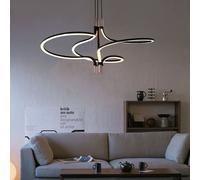 Plafonnier design V-TAC - IP20 - Or + Noir - 30W - 3350 Lumens - 3000K