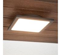 Plafonnier D'extérieur Led Mabella Avec Capteur gris foncé, blanc