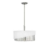 Plafonnier DISFARE En Nickel 3xE14 Réglable Style Jugendstil Salon