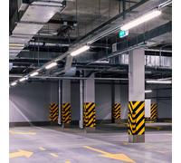 Plafonnier D'Où Vient la Lumière Lampe Humide LED de Cave Hallenlampe 6er Set