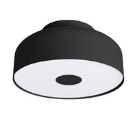 Plafonnier En Acier Noir E27 Chambre à Coucher Couloir B:30 cm Salon