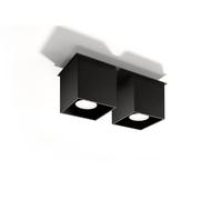 Plafonnier En Aluminium Noir Lampe Bauhaus Lampe De Cuisine