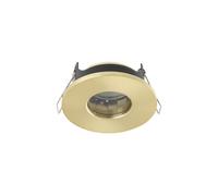 Plafonnier En Aluminium Verre GU10 IP44 Accentué 8,5 Cm Rond Spot Encastré