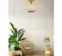 Plafonnier en bambou bois clair E27 28W Ø34 Eglo, Hanoi