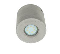 Plafonnier En Béton GU10 Gris Ø 10 Cm Petit Moderne Cuisine Couloir