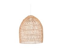 Plafonnier en rotin Domitila finition naturelle Ø 44 cm