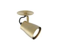 Plafonnier Encastré Astro Juno en Laiton Brossé Mat