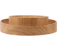Plafonnier encastré couleur bois 3 températures télécommandé Plafonnier LED rond pour chambre à coucher salle à manger salle d'étude 30cm