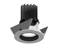 Plafonnier Encastré Louis Poulsen LP 45 Ø7,5 3000 K et Blanc On/off