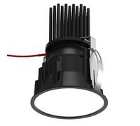 Plafonnier encastré Louis Poulsen LP70 Ø8 11 W 2700 K et interrupteur marche/arrêt Noir