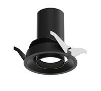 Plafonnier Encastré LP 51 Trim 3000 K et Interrupteur Marche/arrêt Noir