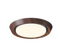 Plafonnier Encastré Moderne, Luminaire Led Imitation Bois de 50 Cm