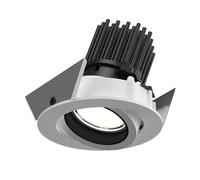Plafonnier Encastré Orientable Louis Poulsen LP 45 Ø7,5 3000 K et Blanc Marche/arrêt