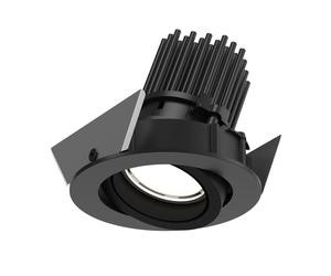 Plafonnier Encastré Orientable LP 45 Ø9 3000K & Dali Noir