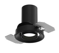 Plafonnier Encastré sans Bordure Louis Poulsen LP 51 2700 K et Interrupteur Marche/arrêt Noir