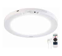 Plafonnier et applique murale LED rechargeable télécommandé avec détecteur de mouvement