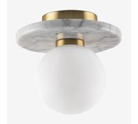 Plafonnier Eustace En Marbre Et Verre Marbre