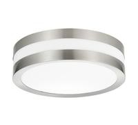 PLAFONNIER EXTÉRIEUR - COULEUR CHROME SATINÉ OU ANTHRACITE [EEK: G]