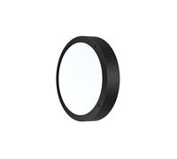 Plafonnier extérieur oval ip65 (1800lm 5700k noire -