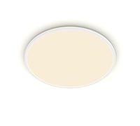 Philips Plafonnier extérieur LED Superslim 15W – IP54 – pour jardin/terrasse – Blanc chaud/blanc