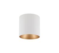 Plafonnier EYE TONE BLANC/OR SPOT TUBE NT 8926