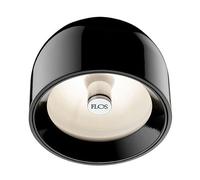 FLOS Applique murale et plafonnier Wan C/W Aluminium Noir