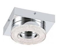 Plafonnier FRADELO 1 ampoule chrome abat jour chrome