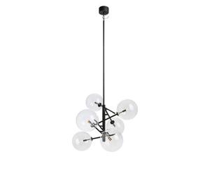Plafonnier G9 x6, max. 5W, IP20, noir et verre - Markslöjd - Andrew