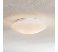 Plafonnier Gjovik Argon, dimmable, blanc, Salon / Salle à manger, Verre, Moderne, Plafonnier