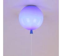 Plafonnier Globe en Forme de Ballon avec Interrupteur à Tirette, luminaire Suspendu coloré pour Chambre d'enfant, idéal pour la Maternelle ou la Chambre d'enfant